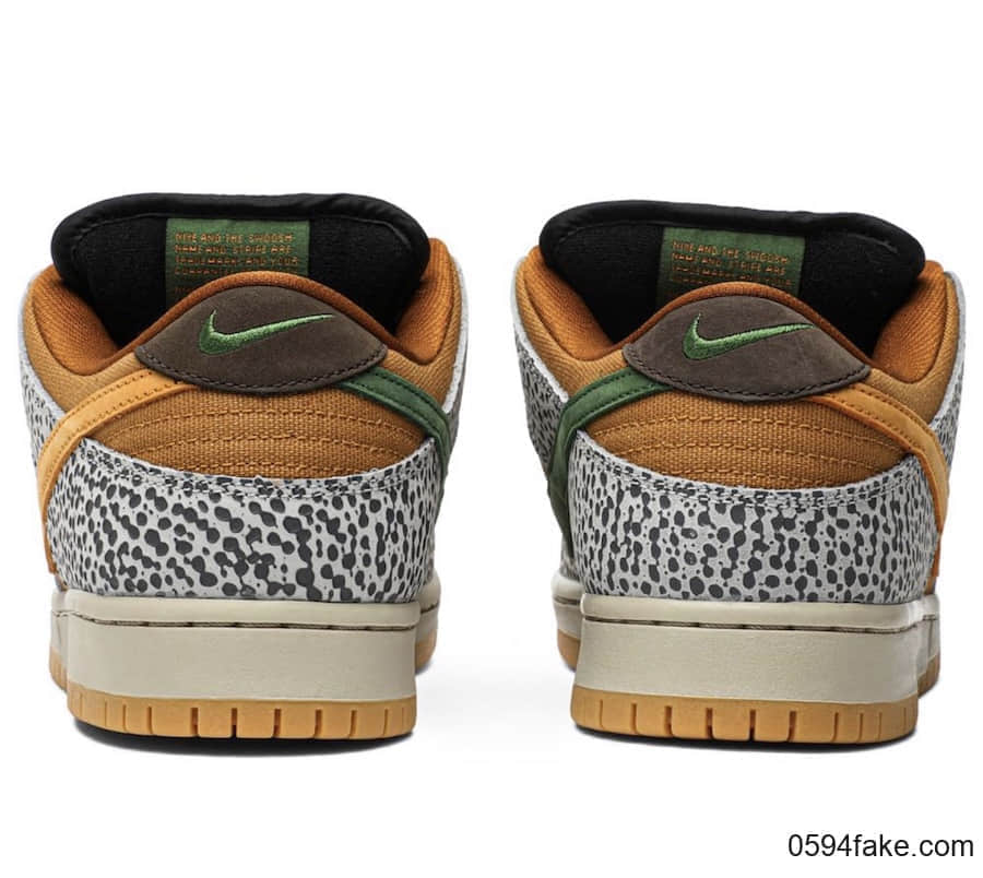 人气石斑纹！Nike SB Dunk Low “Safari”将于3月14日发售！ 货号：CD2563-002