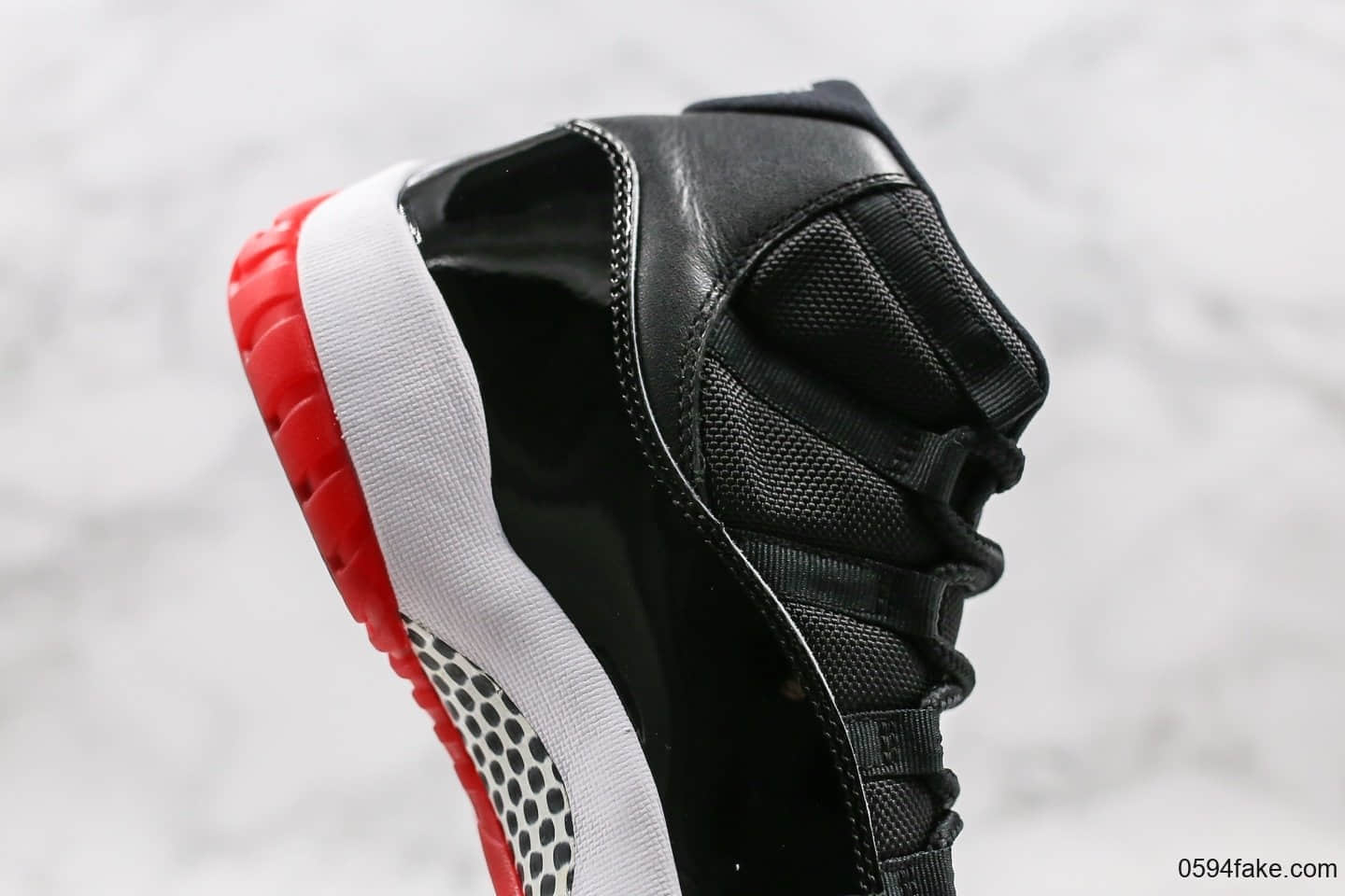 乔丹Air Jordan 11 Concord纯原版本AJ11大魔王黑红配色原档案数据开发区别市面通货版本真碳支持实战 货号：378037-061