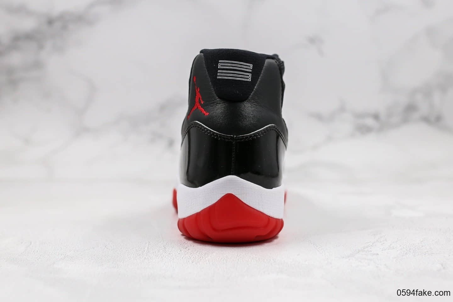乔丹Air Jordan 11 Concord纯原版本AJ11大魔王黑红配色原档案数据开发区别市面通货版本真碳支持实战 货号：378037-061