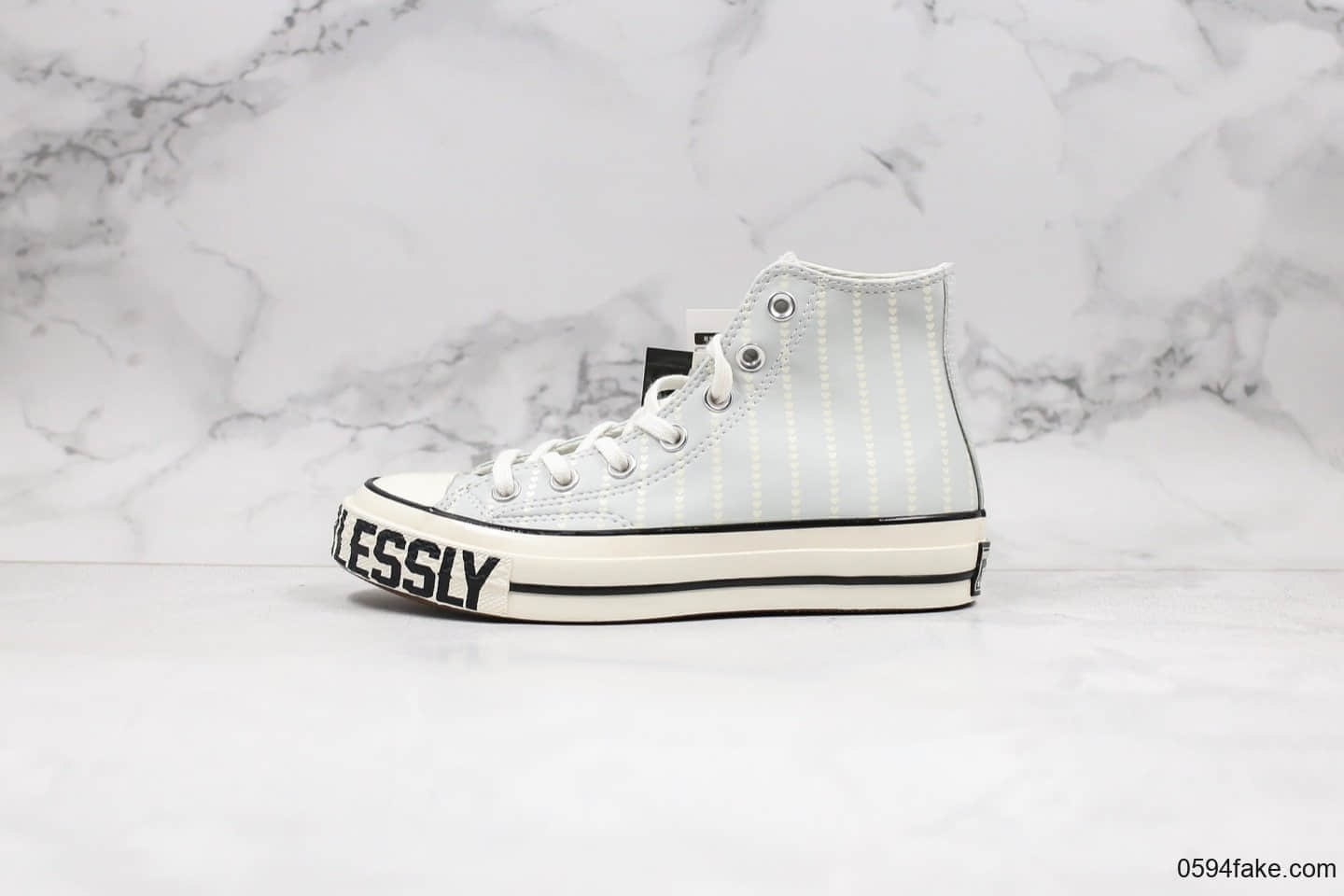 匡威Converse Chuck 70 love fearlessly公司级版本情人节限定2020年爱心皮面原盒原标原厂立体三星标