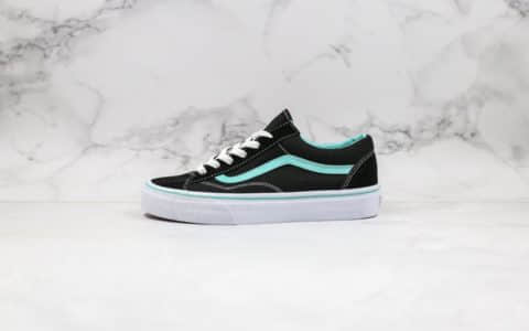 万斯Vans Old Skool OG Style 36公司级版本权志龙款薄荷绿黑绿小头低帮原厂硫化大底内置钢印