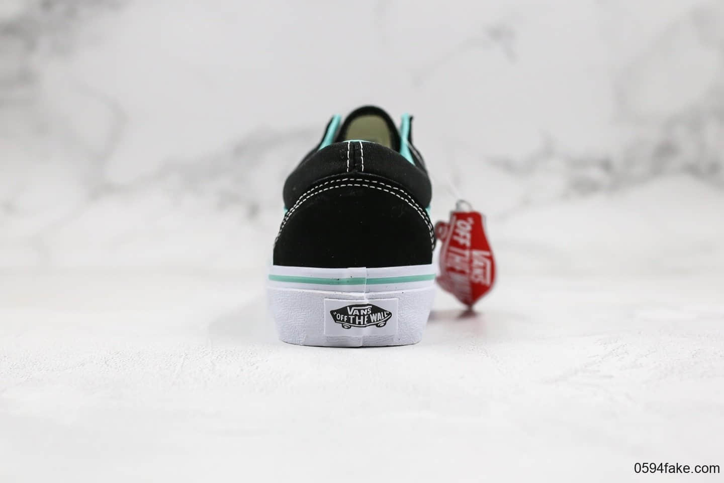 万斯Vans Old Skool OG Style 36公司级版本权志龙款薄荷绿黑绿小头低帮原厂硫化大底内置钢印