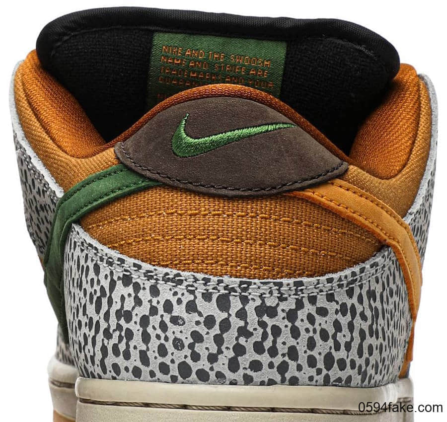 人气石斑纹！Nike SB Dunk Low “Safari”将于3月14日发售！ 货号：CD2563-002