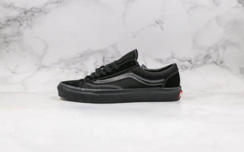 万斯Vans Old Skool OG Style 36公司级版本权志龙同款小头黑武士配色原厂硫化大底原楦头原纸板打造