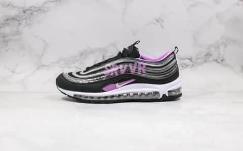 耐克Nike Air Max 97 Doernbecher纯原版本慈善限定Max 97子弹气垫鞋黑紫色内置可视全掌真气垫原盒原标 货号：BV7114-001