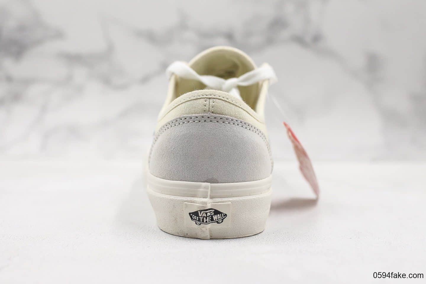 万斯Vans Style 36 Decon SF公司级版本“杀人鲸”半月包头全白配色原厂硫化大底