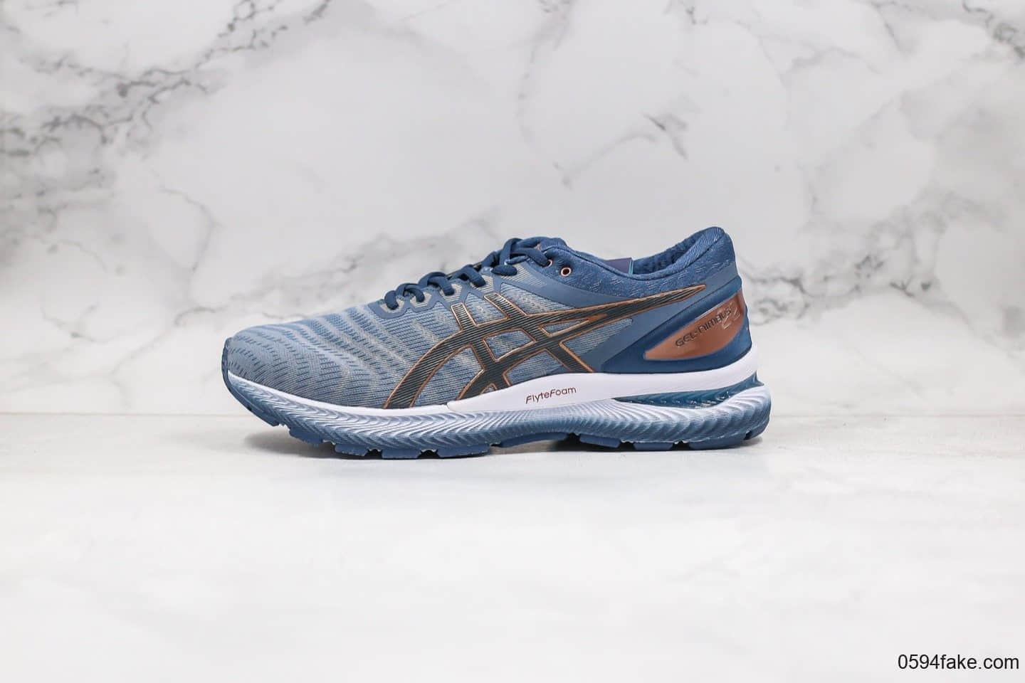 亚瑟士Asics Gel-Kayano 5 360公司级版本混合360量子转变系列跑鞋牛仔蓝配色原厂硅胶缓震材质