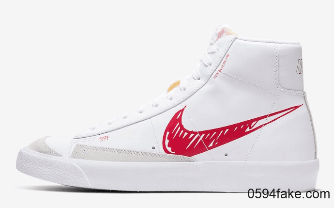 手稿设计Nike Blazer Mid 77曝光！两款配色你更中意哪一款？