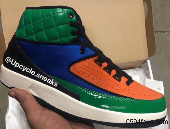 酷似“What the”风格！全新Air Jordan 2首度曝光！ 货号：CT6244-600