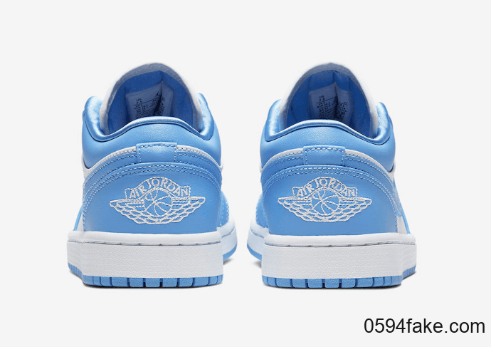北卡Air Jordan 1 Low “UNC”首度曝光！清新十足！ 货号：AO9944-441
