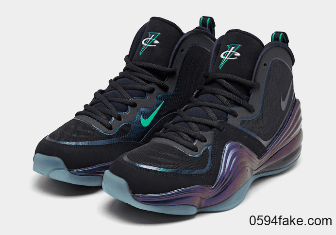 “隐形斗篷”配色回归！这双Nike Air Penny 5看起来有点神秘！ 货号：537331-002