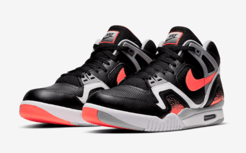 热熔岩反转配色！Nike Air Tech Challenge 2“黑熔岩”即将登场！ 货号：CQ0936-001