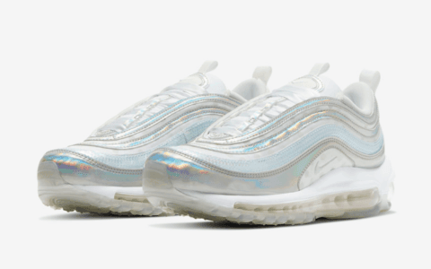 炫彩珍珠鞋面！这双Air Max 97绝对抢眼！ 货号：CU8872-196