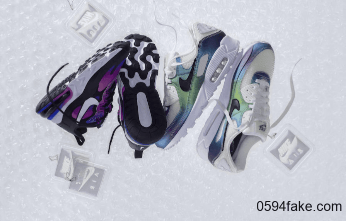 彩虹气泡渐变！Nike Air Max Bubble Pack套装月底发售！