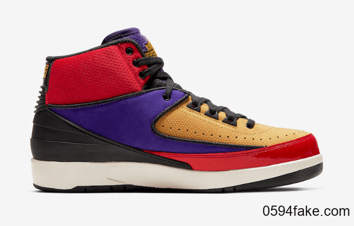 高规格制作！Air Jordan 2 WMNS“ Multicolor”释出官图！ 货号：CT6244-600