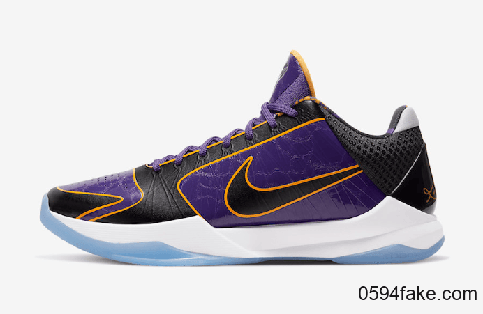 科比战靴Nike Kobe 5 Protro湖人配色释出官图！下月发售！ 货号：CD4991-500
