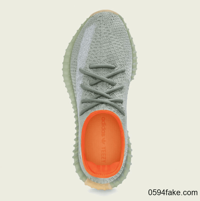 清新鼠尾草绿！Yeezy 350 V2“ Desert Sage”白色情人节发售！ 货号：FX9035