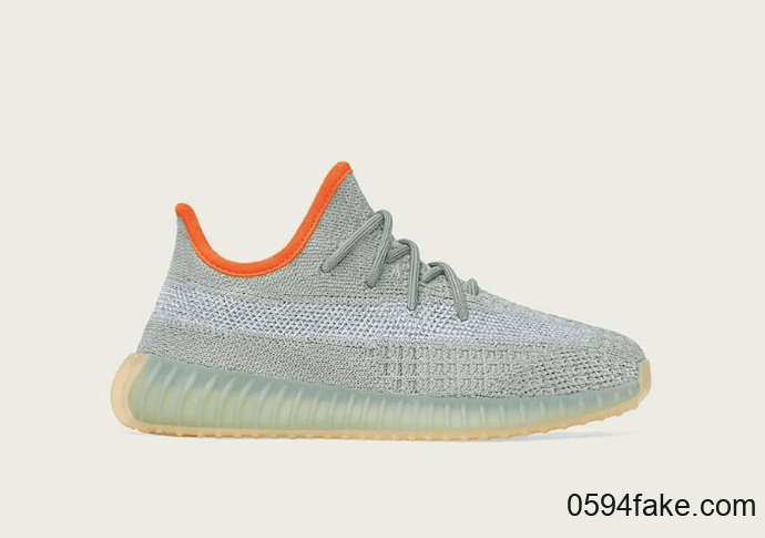 清新鼠尾草绿！Yeezy 350 V2“ Desert Sage”白色情人节发售！ 货号：FX9035