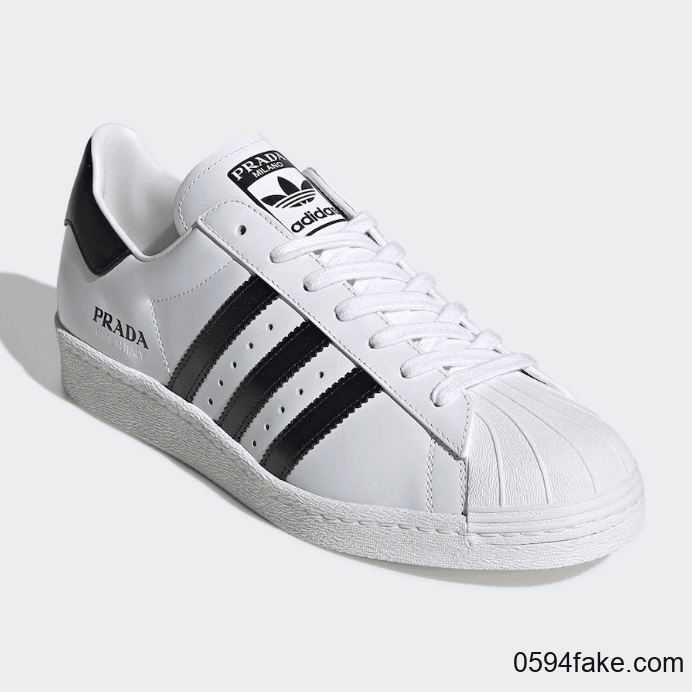 Prada x adidas Superstar三款新配色曝光！下月发售！依旧高规格！