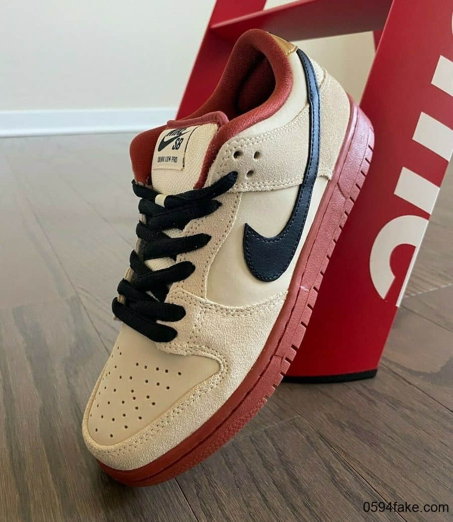OG气质！这双Nike SB Dunk Low“ Muslin”我先粉为敬！ 货号：BQ6817-100