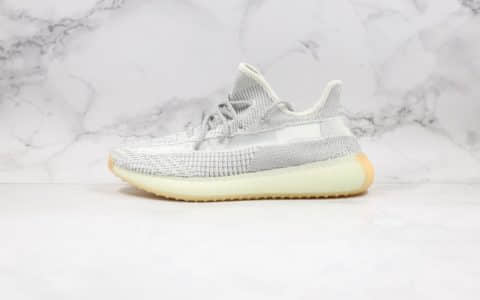 阿迪达斯Adidas Yeezy Boost 350 v2 Tailgate纯原版本椰子350灰天使亚洲限定原厂爆米花大底原材料打造 货号：FX4348