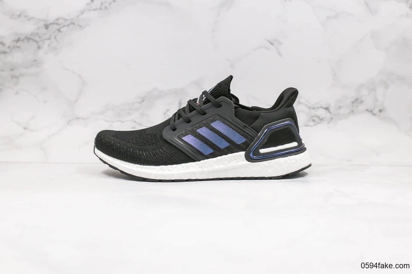 阿迪达斯Adidas UltraBoost 2020 Consortium ISS US National Lab纯原版本爆米花跑鞋UB6.0紫罗兰配色原厂大底区别市面通货版本 货号：EG0692