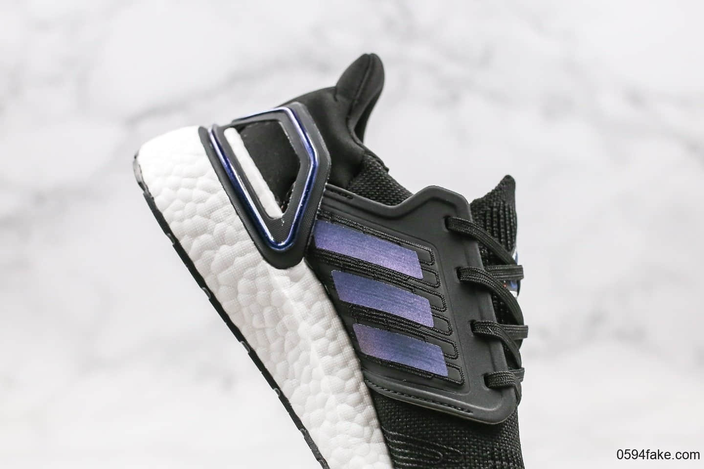 阿迪达斯Adidas UltraBoost 2020 Consortium ISS US National Lab纯原版本爆米花跑鞋UB6.0紫罗兰配色原厂大底区别市面通货版本 货号：EG0692