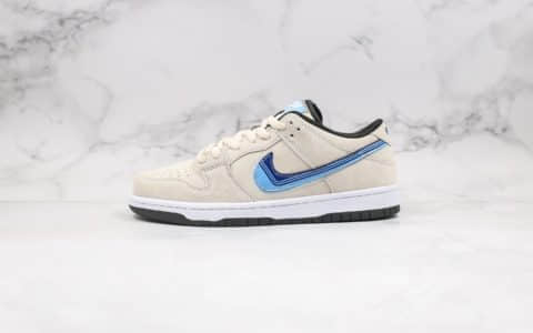 耐克Nike SB Dunk Low Truck It Pack纯原版本低帮DUNK米白蓝色公路旅行内置Zoom气垫原盒原标 货号：CT6688-200