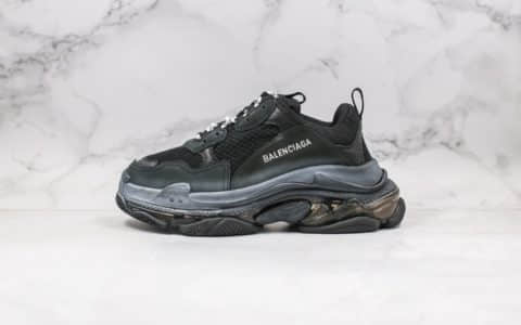 巴黎世家Balenciaga Triple S纯原版本做旧复古老爹鞋原厂TPU气垫组合大底进口头层皮料正确立体LOGO