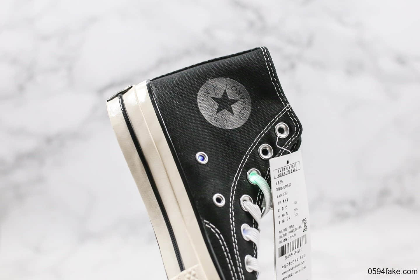 匡威Converse Chuck Taylor 70s公司级版本高帮1970S新款灯鞋原档案数据开发原楦头原纸板打造