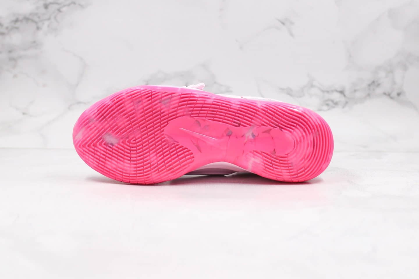耐克Nike Zoom KD 12 EP Aunt Pearl纯原版本杜兰特12代蓝球鞋乳腺癌限定配色内置双层Zoom气垫支持实战 货号：CT2744-900