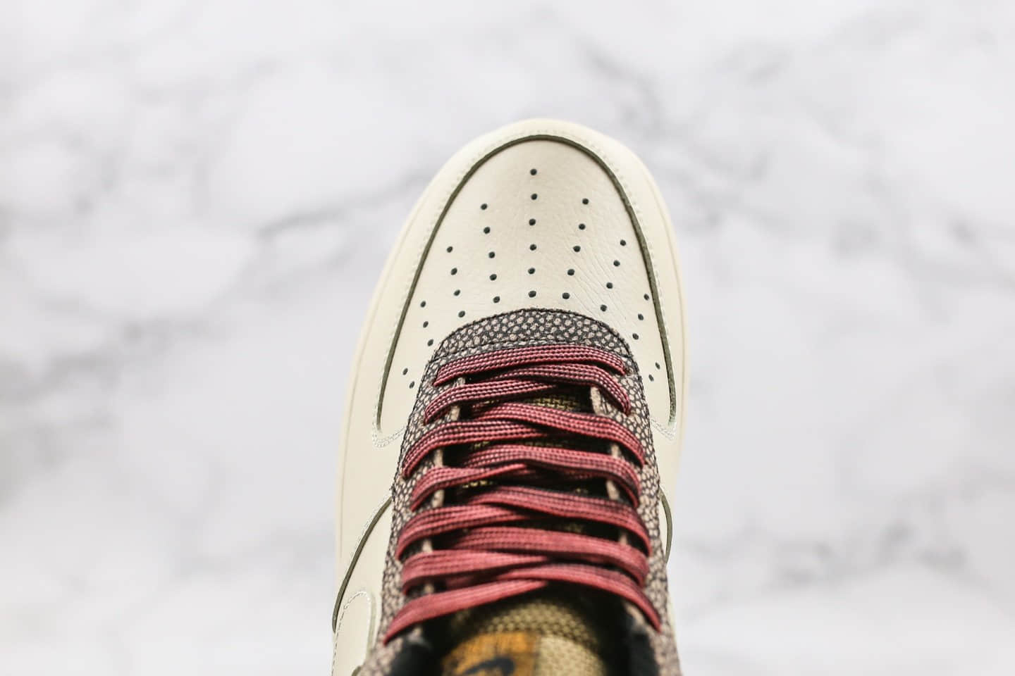 耐克Nike Air Force 1 Low纯原版本低帮空军一号米白色鹅卵石配色内置气垫原盒原标海外发售款 货号：CK4363-200