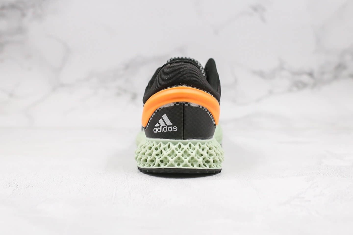 阿迪达斯Adidas Alphaedge 4D LTD M纯原版本灰橙色4D科技跑鞋原厂鞋面材质首家实拍出货 货号：FW1233