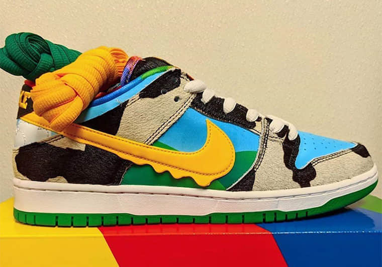 冰淇淋跨界联名！全新Ben & Jerry's x Nike SB Dunk Low今夏发售！