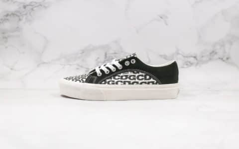 万斯Vans Authentic CDG Logo x Comme des Garcons公司级版本低帮川久保玲CDG2.0黑白原厂硫化大底原盒原标