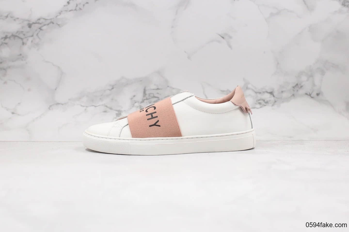 纪梵希Givenchy Low-top lace-up sneakers纯原版本桃粉色绑带GVC限定款广东原厂顶级头层无胶工艺