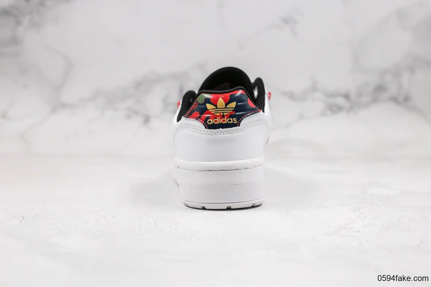 阿迪达斯Adidas Originals Rivalry Low CNY纯原版本三叶草低帮2020年中国新年限定款原装抽屉礼盒三层组合大底 货号：FW5273