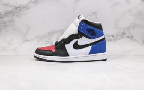 乔丹Air Jordan 1 Retro High OG纯原版本高帮AJ1狼图腾3D印花图黑红脚趾配色原厂大底高清洁度鞋面 货号：DC7071-610