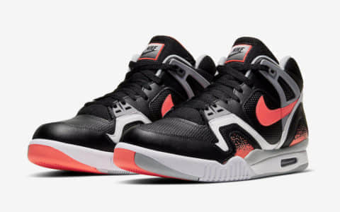 经典配色反转！Nike Air Tech Challenge 2“黑熔岩”后天发售！ 货号：CQ0936-001