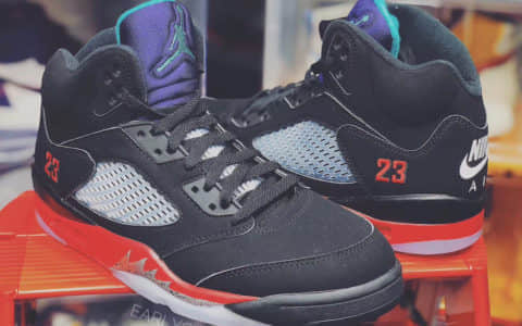 乔丹Air Jordan 5 TOP 3释出最新实物图！将于5月16日发售！ 货号：CZ1786-001