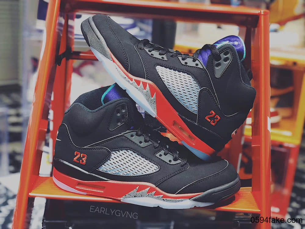 乔丹Air Jordan 5 TOP 3释出最新实物图！将于5月16日发售！ 货号：CZ1786-001