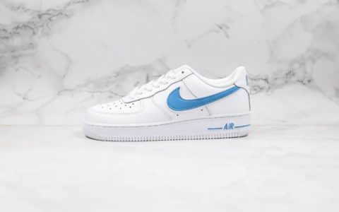 耐克NIke Air Force 1'07 LV8 JDI Lntc低帮空军一号浅蓝色纯原版本原厂气垫全头层皮打造 货号：AO2423-100