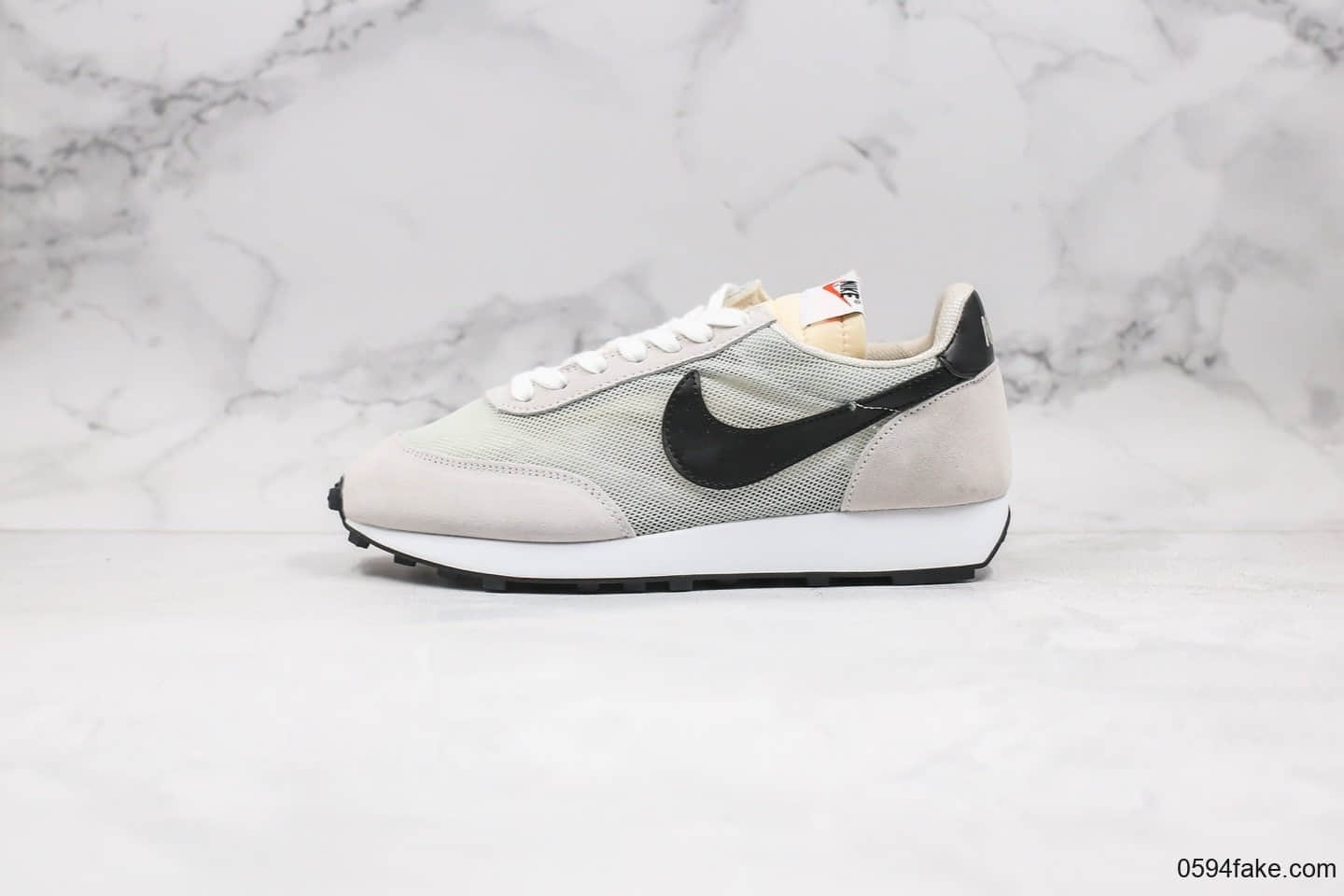 耐克Nike Air Tailwind 79“Betrue”公司级版本华夫系列40周年骄傲月限定灰黑配色原楦开发做工一比一 货号：487754-100