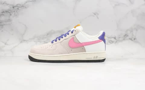 耐克Nike Air Force 1 Low Releasing With ACG VIBES公司级版本登山者联名空军一号米白粉钩配色全鞋头层正确版型 货号：CU3007-061