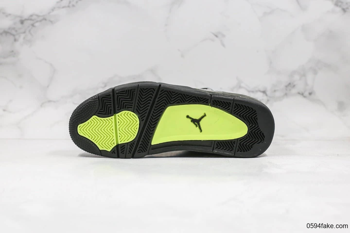 乔丹Air Jordan 4 SE“Neon”OG纯原版本AJ4实战篮球鞋霓虹灰绿配色原楦原档案开发 货号：CT5342-007