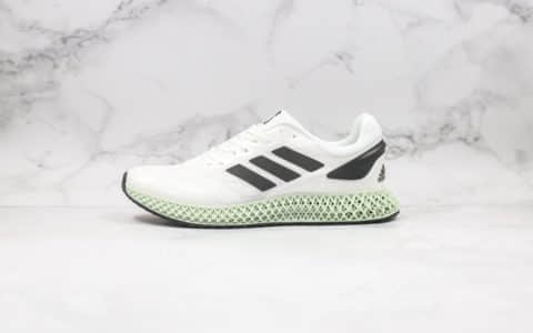 阿迪达斯Adidas Alphaedge 4D LTD M公司级版本跑鞋黑白配色男女休闲运动鞋 货号：FV5327