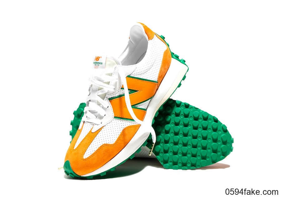 Casablanca x New Balance 327联名曝光！下月登场！