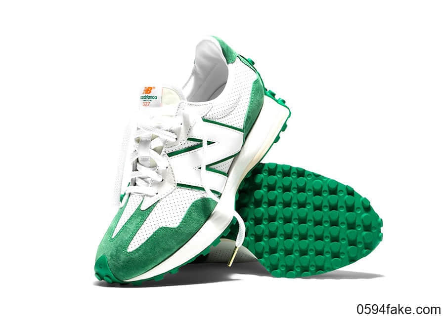 Casablanca x New Balance 327联名曝光！下月登场！