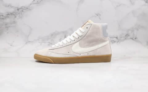 耐克Nike Blazer Mid Retro OG纯原版本中帮开拓者复古翻毛皮板鞋原档案数据开发原盒原标 货号：QH1167-206