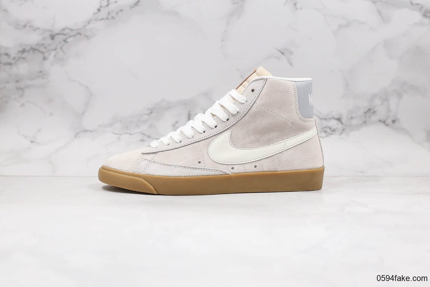 耐克Nike Blazer Mid Retro OG纯原版本中帮开拓者复古翻毛皮板鞋原档案数据开发原盒原标 货号：QH1167-206